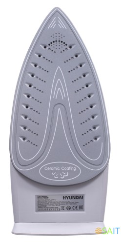 Утюг Hyundai H-SI01961 2400Вт белый/фиолетовый
