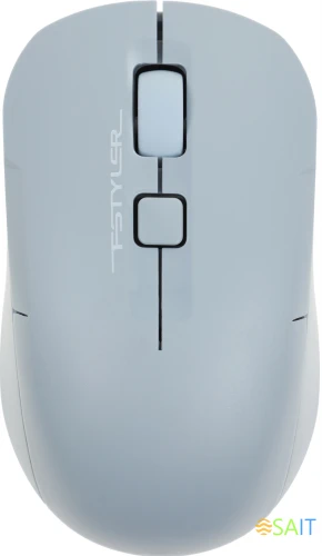 Клавиатура + мышь A4Tech Fstyler FG3300 Air клав:синий мышь:синий USB беспроводная slim Multimedia