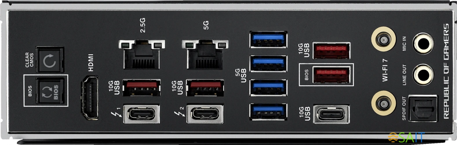 Материнская плата Asus ROG MAXIMUS Z890 HERO Soc-1851 Intel Z890 4xDDR5 ATX AC`97 8ch(7.1) 5Gigabit + 2.5Gigabit Ethernet RAID+HDMI