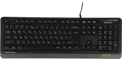 Клавиатура + мышь A4Tech Fstyler F1010 клав:черный/серый мышь:черный/серый USB Multimedia (F1010 GREY)