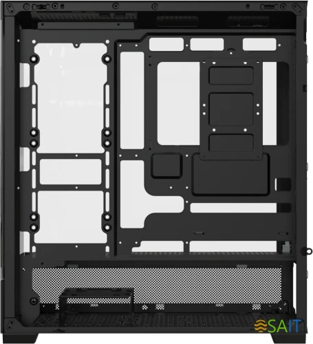 Корпус Formula Crystal Z2 Plus FR черный без БП ATX 5x120mm 1xUSB2.0 2xUSB3.0 1xUSB3.1 audio bott PSU