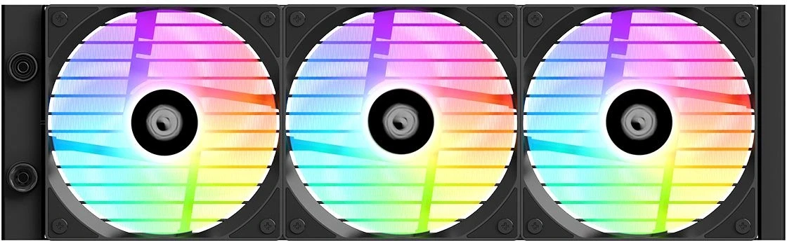 Система водяного охлаждения ID-Cooling FX360 TD ARGB Soc-AM5/AM4/1200/1700/1851 черный 4-pin 27.2dB Al+Cu LCD 350W Ret