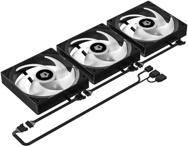 Система водяного охлаждения ID-Cooling FX360 TD ARGB Soc-AM5/AM4/1200/1700/1851 черный 4-pin 27.2dB Al+Cu LCD 350W Ret