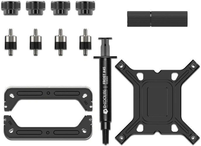 Система водяного охлаждения ID-Cooling FX360 TD ARGB Soc-AM5/AM4/1200/1700/1851 черный 4-pin 27.2dB Al+Cu LCD 350W Ret