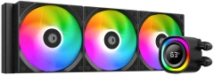 Система водяного охлаждения ID-Cooling FX360 TD ARGB Soc-AM5/AM4/1200/1700/1851 черный 4-pin 27.2dB Al+Cu LCD 350W Ret