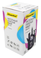 Настольный набор Silwerhof (10 предметов) пластик черный