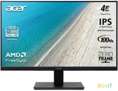 Монитор Acer 21.5&quot; Vero V227QE3biv черный IPS LED 4ms 16:9 HDMI матовая 250cd 178гр/178гр 1920x1080 100Hz VGA FHD 2.85кг