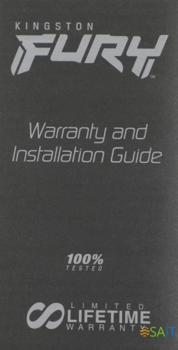 Память DDR5 32GB 6400MHz Kingston KF564C32BWA-32 Fury Beast RGB RTL Gaming PC5-51200 CL32 DIMM 288-pin 1.4В dual rank с радиатором Ret