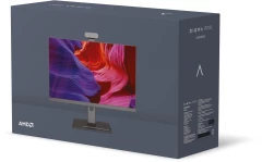 Моноблок Digma Pro Vision 23.8" Full HD Ryzen 7 5700U (1.8) 8Gb SSD256Gb RGr CR Windows 11 Professional Eth WiFi BT 90W клавиатура мышь Cam черный 1920x1080