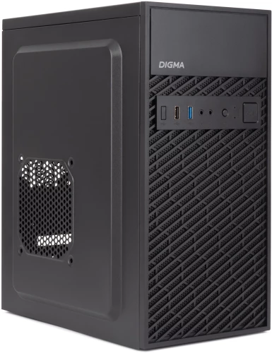 Корпус Digma DCC-MN303 черный без БП mATX 1x80mm 2x120mm 1xUSB2.0 1xUSB3.0 audio