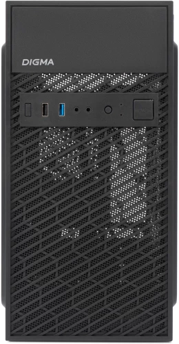 Корпус Digma DCC-MN303 черный без БП mATX 1x80mm 2x120mm 1xUSB2.0 1xUSB3.0 audio