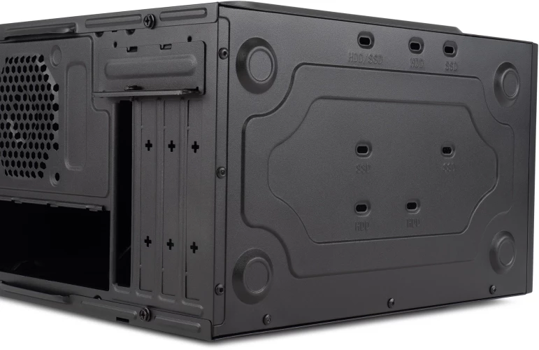 Корпус Digma DCC-MN303 черный без БП mATX 1x80mm 2x120mm 1xUSB2.0 1xUSB3.0 audio