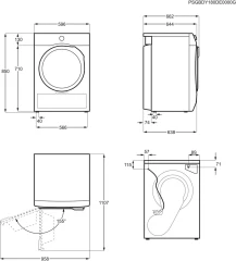 Стиральная машина Electrolux EW8D595MCE класс: A+++ загр.фронтальная макс.:9кг
