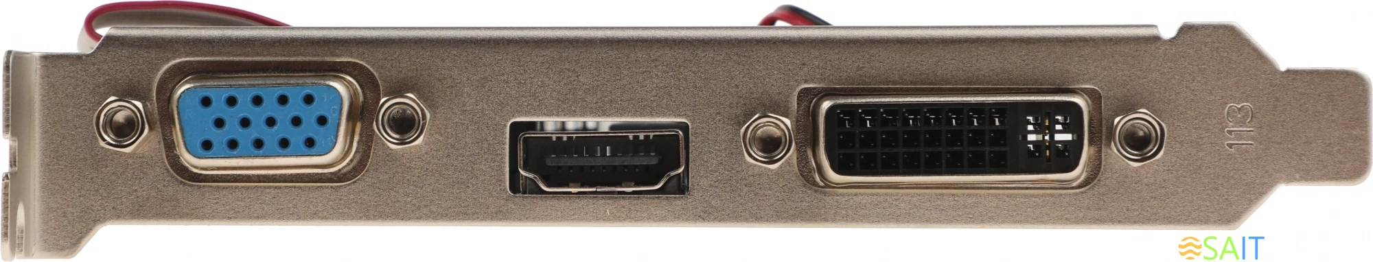 Видеокарта Afox PCI-E AF610-2048D3L7-V6 NVIDIA GeForce GT 610 2Gb 64bit GDDR3 810/1333 DVIx1 HDMIx1 CRTx1 HDCP Ret