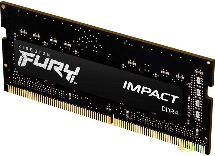 Память DDR4 16GB 3200MHz Kingston KF432S20IB/16 Fury Impact RTL PC4-25600 CL20 SO-DIMM 260-pin 1.2В single rank Ret