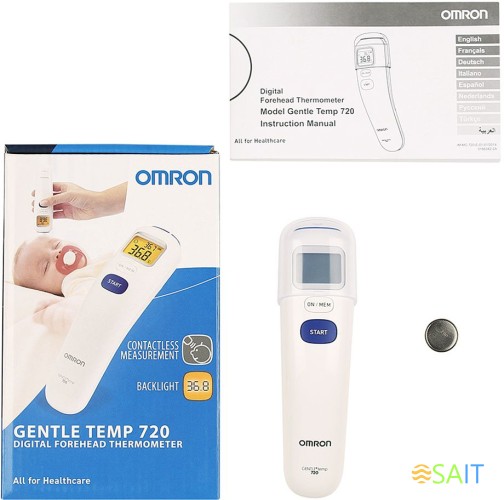 Термометр инфракрасный Omron MC-720-E белый