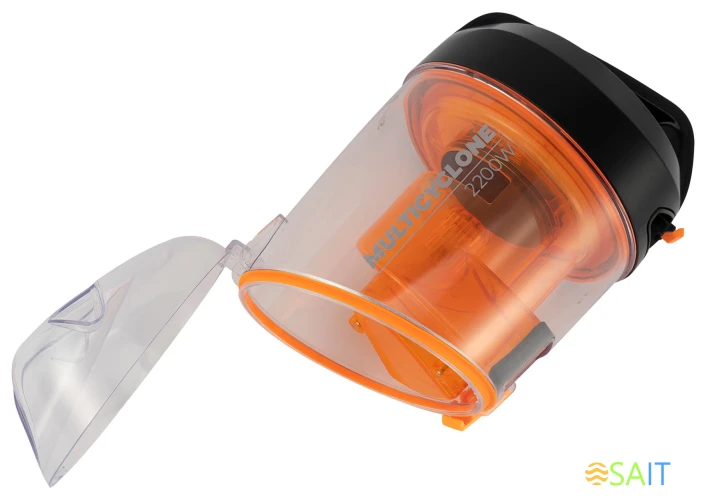 Пылесос Starwind SCV2285 2200Вт черный/оранжевый