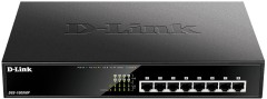 Коммутатор D-Link DGS-1008MP/B1A (L2) 8x1Гбит/с 8PoE 8PoE+ 125W неуправляемый