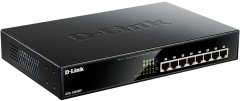 Коммутатор D-Link DGS-1008MP/B1A (L2) 8x1Гбит/с 8PoE 8PoE+ 125W неуправляемый