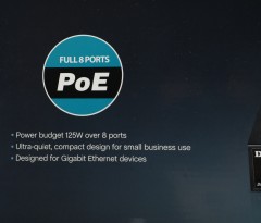 Коммутатор D-Link DGS-1008MP/B1A (L2) 8x1Гбит/с 8PoE 8PoE+ 125W неуправляемый