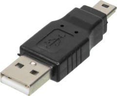 Переходник Ningbo mini USB B (m) USB A(m)