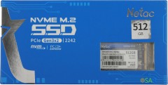 Накопитель SSD Netac PCIe 3.0 x2 512GB NT01N930ES-512G-E2X N930ES M.2 2242