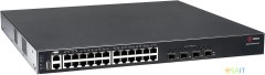 Коммутатор QTech QSW-4700-28TX-POE (L3) 24x1Гбит/с 4SFP+ 24PoE управляемый