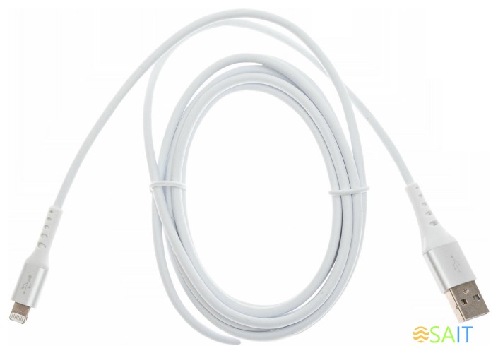 Кабель Cactus CS-LG.USB.A-2 USB (m)-Lightning (m) 2м белый блистер