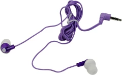 Наушники внутриканальные Panasonic RP-HJE118GU 1.1м белый/фиолетовый проводные в ушной раковине (RP-HJE118GUV)
