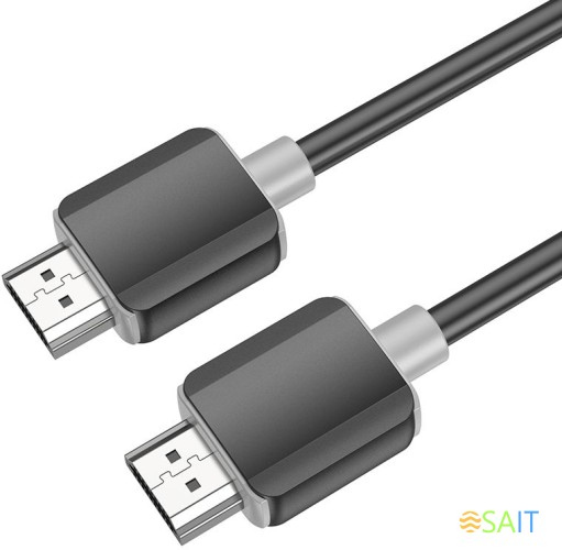 Кабель Hoco US08 ver2.0 HDMI (m) HDMI (m) 2м черный (пакет)