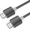 Кабель Hoco US08 ver2.0 HDMI (m) HDMI (m) 2м черный (пакет)