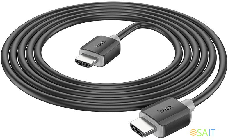 Кабель Hoco US08 ver2.0 HDMI (m) HDMI (m) 2м черный (пакет)