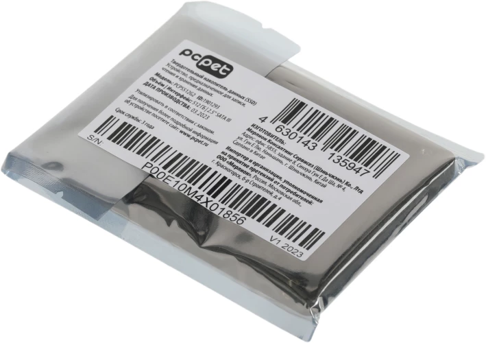 Накопитель SSD PC Pet SATA-III 512GB PCPS512G2 2.5" OEM