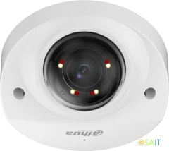 Камера видеонаблюдения IP Dahua DH-IPC-HDBW2449FP-AS-IL-0360B 3.6-3.6мм цв. корп.:белый