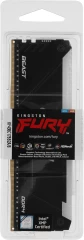 Память DDR4 8GB 3600MHz Kingston KF436C17BB2A/8 Fury Beast RGB RTL Gaming PC4-28800 CL17 DIMM 288-pin 1.35В single rank с радиатором Ret