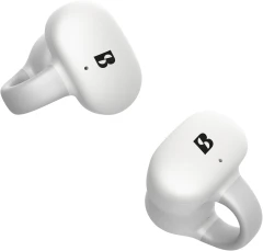 Гарнитура вкладыши A4Tech Biosong B5 TWS белый беспроводные bluetooth клипса (B5)