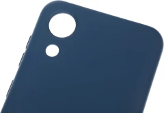 Чехол (клип-кейс) BoraSCO для Samsung Galaxy A03 Core Microfiber Case синий (40946)