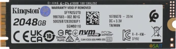 Накопитель SSD Kingston PCIe 5.0 x4 2TB SFYR2S/2T0 Fury Renegade M.2 2280
