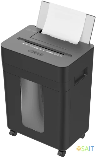 Шредер Cactus CS-SH-D8 с автоподачей (секр.P-4) фрагменты 150лист. 24лтр. скобы пл.карты