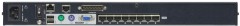 8-портовый KVM-переключатель высокой плотности Over the NET™ Cat 5 ATEN KH1508AI