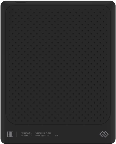 Электронная книга Digma F4 5.83" E-ink HD Carta 680x920 Touch Screen 1.2Ghz 1Gb/8Gb/SD/microSDHC/подсветка дисплея черный