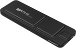 Накопитель SSD Silicon Power USB-C 4TB SP040TBPSDPX10CK PX10 1.8" черный