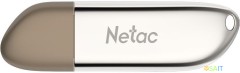 Флеш Диск Netac 64Gb U352 NT03U352N-064G-30PN USB3.0 серебристый