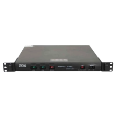 ИБП KIN-600AP, RackMount, линейно-интерактивный, 600 ВA, 480 Вт, вход IEC320 C14, 4 розетки IEC320 C13 с резервным питанием,  1 розетка IEC320 C13 с фильтрацией, USB, RS-232, защита RJ45, PF 0.8, ШхГхВ 377х362х44мм, 9.4 кг Powercom KIN-600AP RM