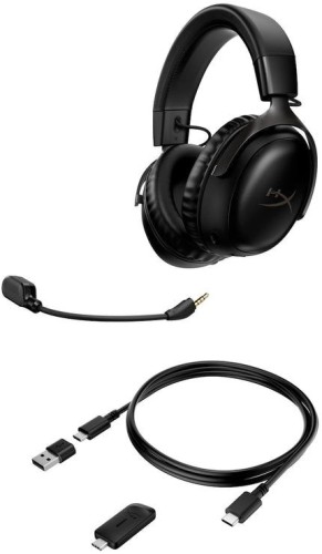 Наушники с микрофоном HyperX Cloud III черный мониторные Radio оголовье (77Z45AA)