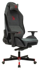 Кресло игровое A4Tech Bloody GC-420 серый крестов. металл