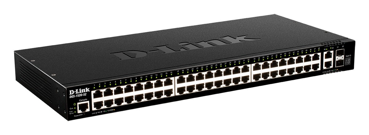 Коммутатор D-Link DGS-1520-52/A1A