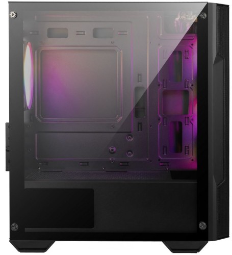 Корпус MSI MAG Forge M100A черный без БП mATX 2x120mm 2xUSB2.0 1xUSB3.0 audio bott PSU