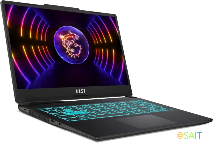 Ноутбук MSI Cyborg 15 A12VF-868RU Core i7 12650H 16Gb SSD512Gb NVIDIA GeForce RTX4060 8Gb 15.6" IPS FHD (1920x1080) Windows 11 Home black WiFi BT Cam (9S7-15K111-868)