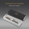 Ручка перьев. Parker IM Premium Grey Core GT (2213776) сталь нержавеющая M подар.кор.